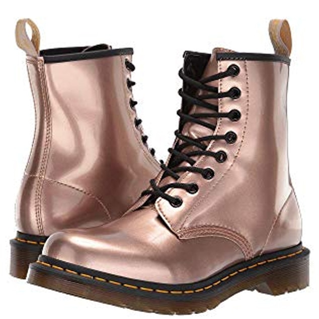 1460 power floral leather boot