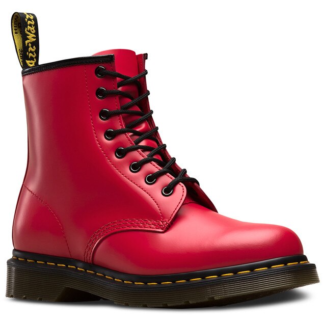 doc martin boots red