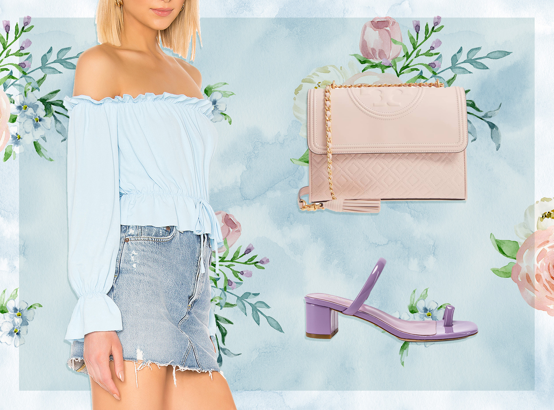 E-Comm: Pop of Pastel for Spring