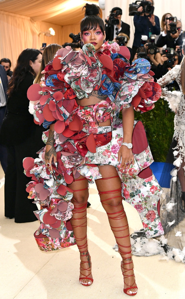 Rihanna, 2017 Met Gala, Red Carpet Fashions, Widget