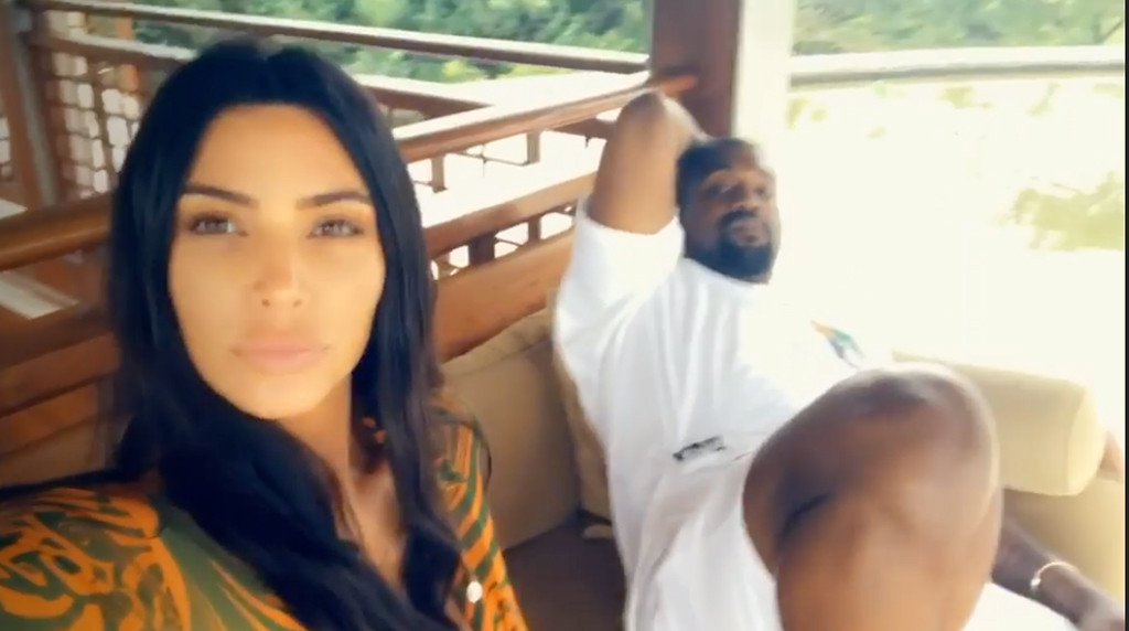 Kim Kardashian, Kanye West, Bali