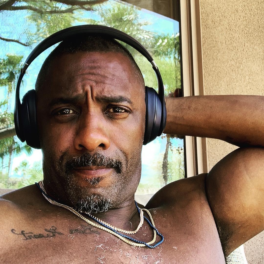 Idris Elba from Coachella 2019 Star Sightings E! News