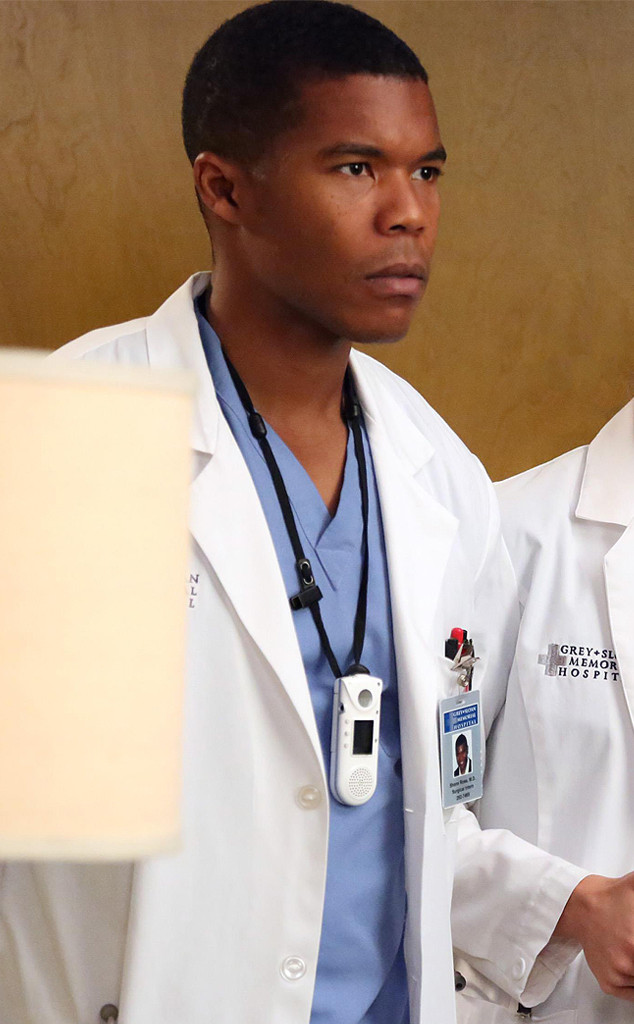 Gaius Charles as Shane Ross from Grey's Anatomy's Departed Doctors: Where Are They Now? | E! News