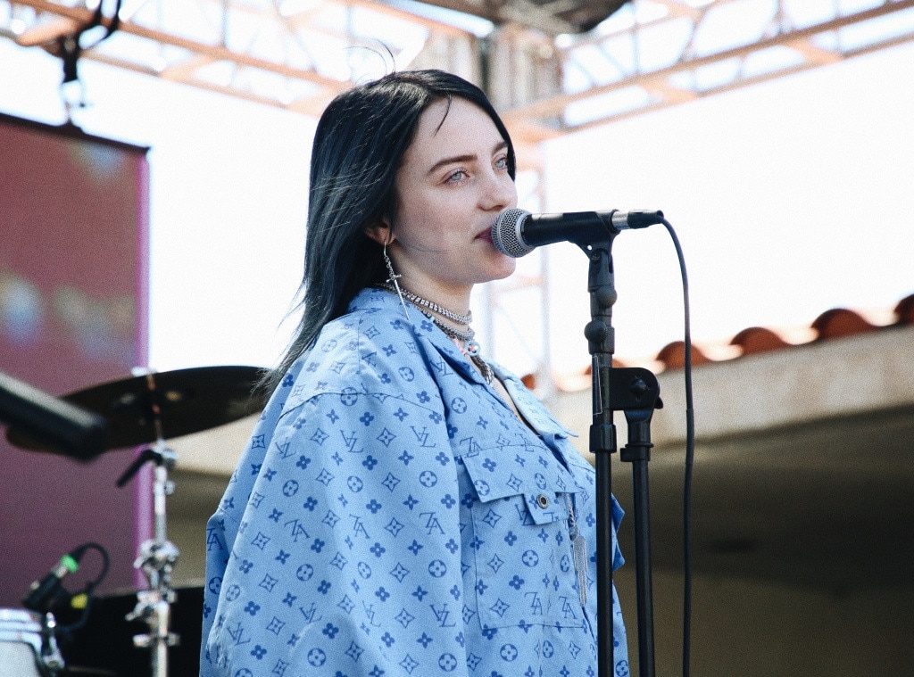 Billie Eilish from Musicians Performing Live on Stage | E! News