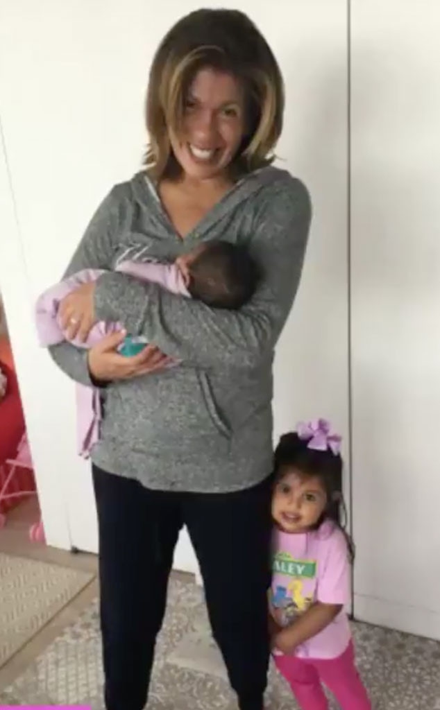 Hoda Kotb, Haley Joy, Hope Catherine