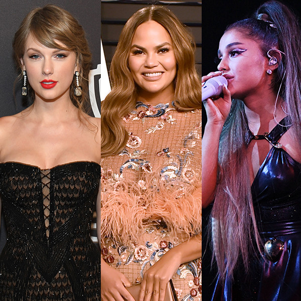 Taylor Swift, Chrissy Teigen, Ariana Grande