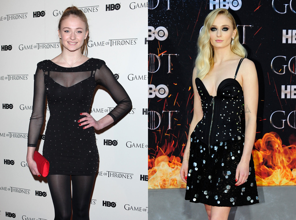 Sophie Turner, Game of Thrones, Now and Then