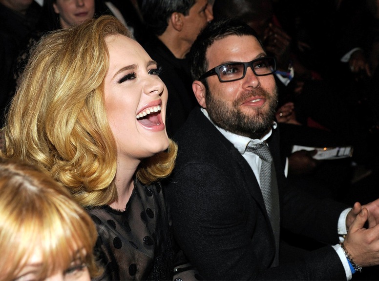 Adele, Simon Konecki, 2012 Grammys