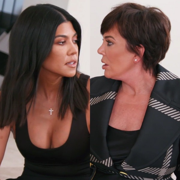 Kourtney Kardashian, KUWTK 1602, Kris Jenner