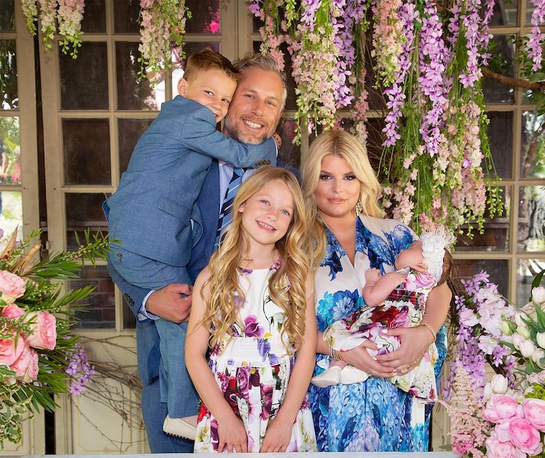 Jessica Simpson, Eric Johnson, Maxwell, Ace, Birdie, Kids, Son, Daughter, Easter 2019