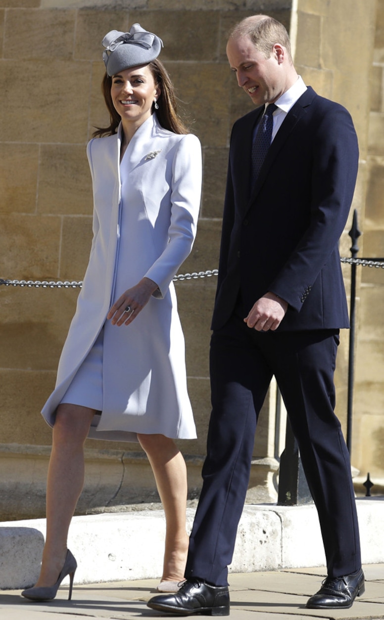 Kate Middleton, Prince William, Easter Sunday Service