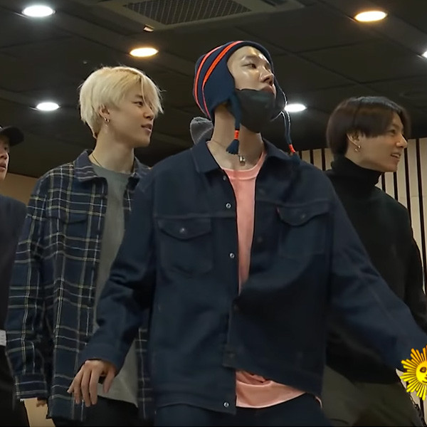 Watch BTS' BehindTheScenes Rehearsals of Boy With Luv