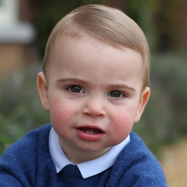 Prince Louis Shows His Teeth in Adorable 1st Birthday Portraits | E! News