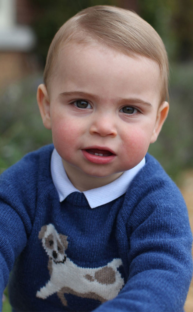 Prince Louis, 1 Year Portrait
