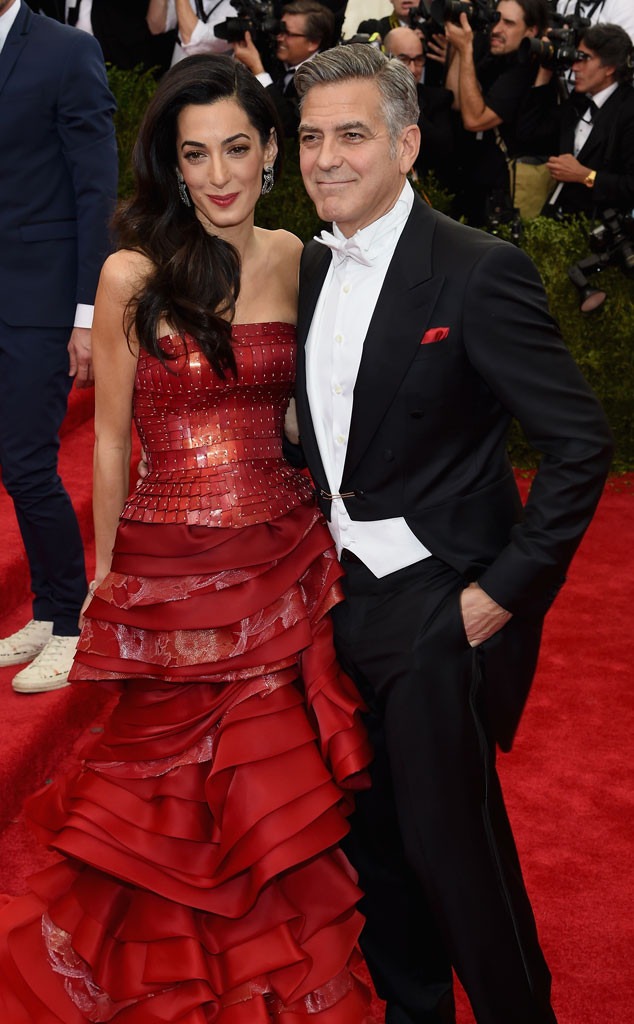 Amal Clooney, George Clooney, Met Gala 2015