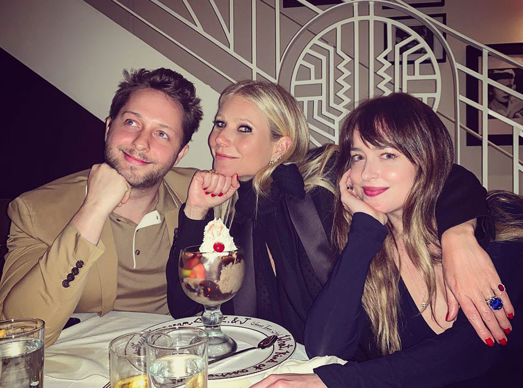 Derek Blasberg, Gwyneth Paltrow, Dakota Johnson
