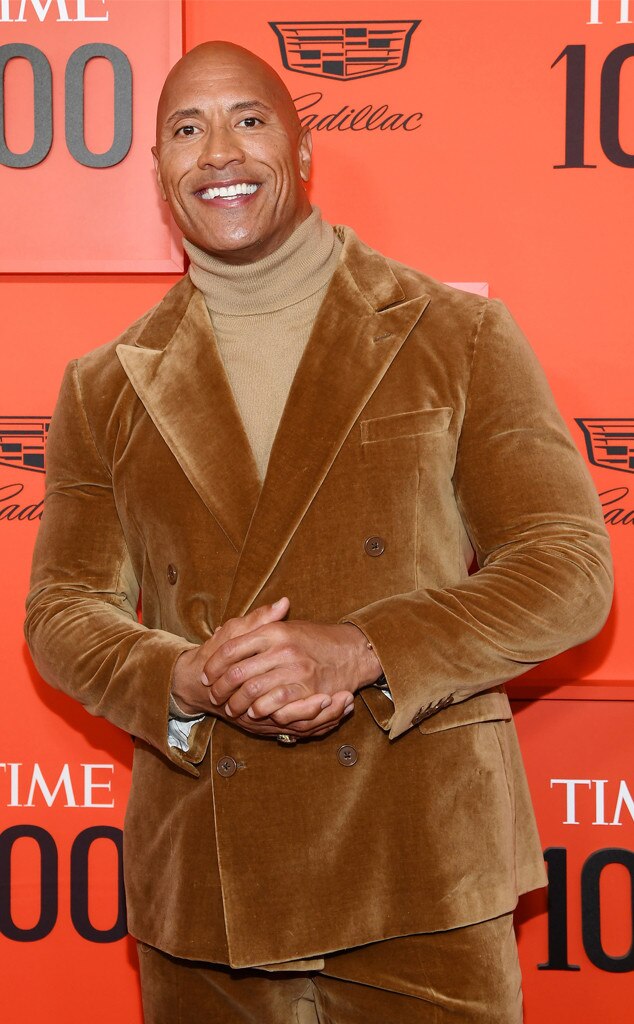 Dwayne The Rock Johnson From 2019 TIME 100 Gala: Red Carpet Fashion | E ...