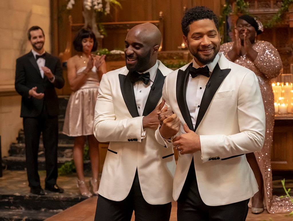 Jussie Smollett Takes Part In Tv S First Gay Black Wedding In His