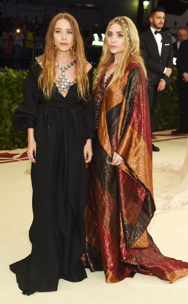See MaryKate and Ashley Olsen's Fashion Evolution at the Met Gala E