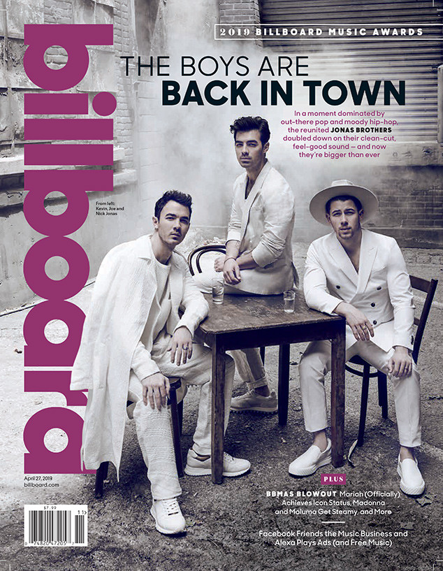 Jonas Brothers, Billboard, April 27, 2019