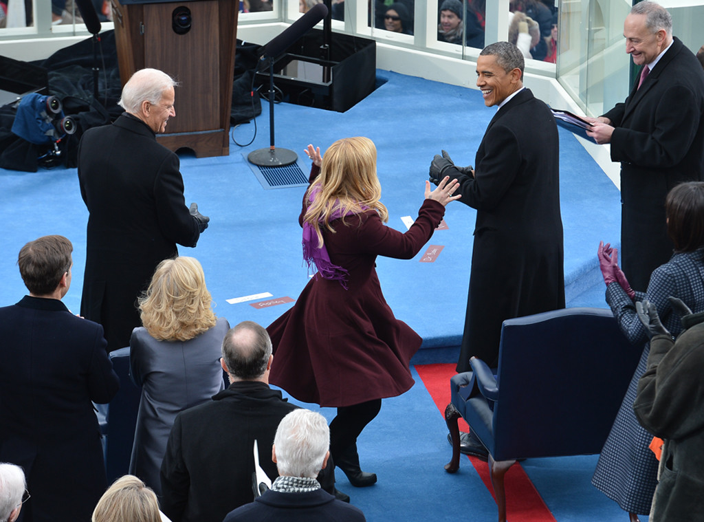 Kelly Clarkson, Barack Obama, Presidential Inauguration 2013