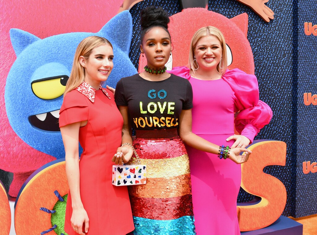 Emma Roberts Janelle Monae Kelly Clarkson From The Picture Emma Roberts Janelle Monae Kelly Clarkson