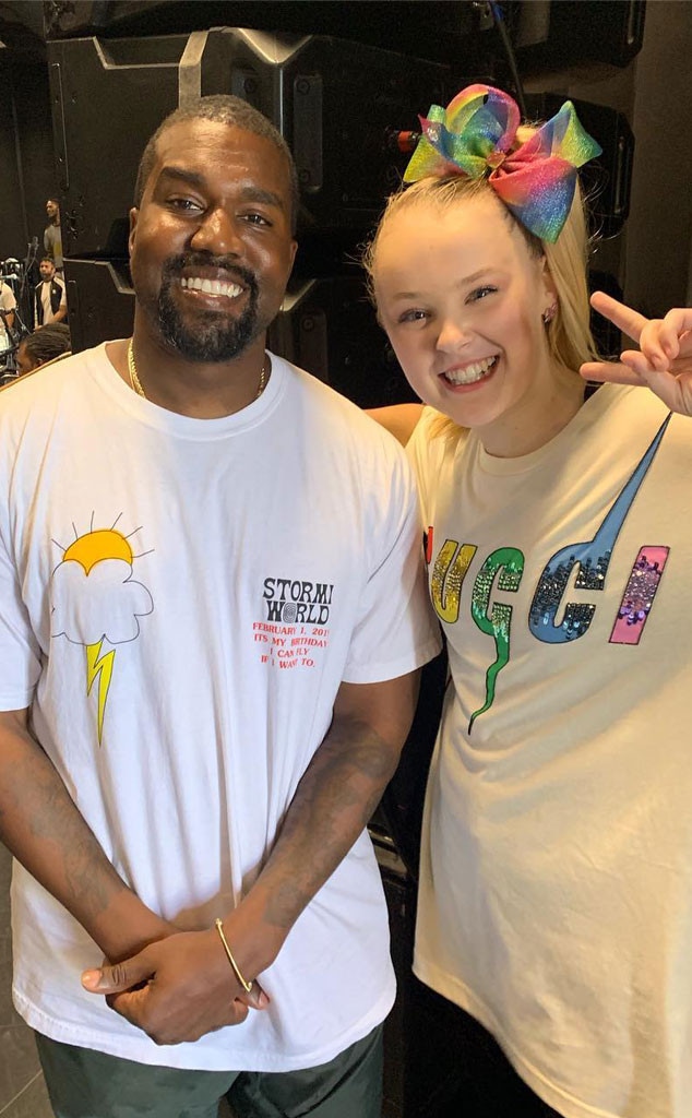 JoJo Siwa, Kanye West