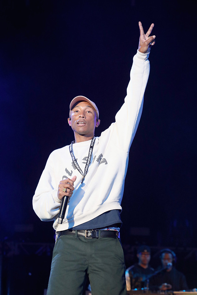 Pharrell Williams Brings Out the Biggest Rappers at Water Festival E