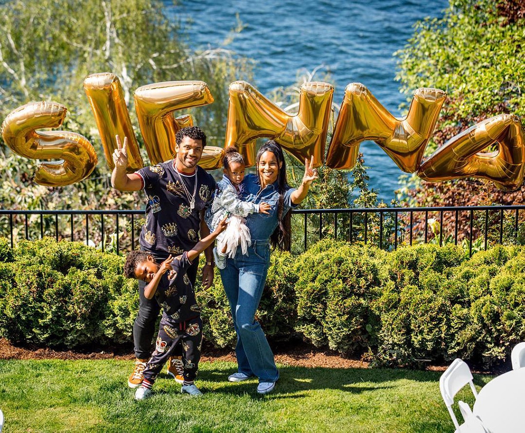 Ciara, Russell Wilson, Sienna Birthday