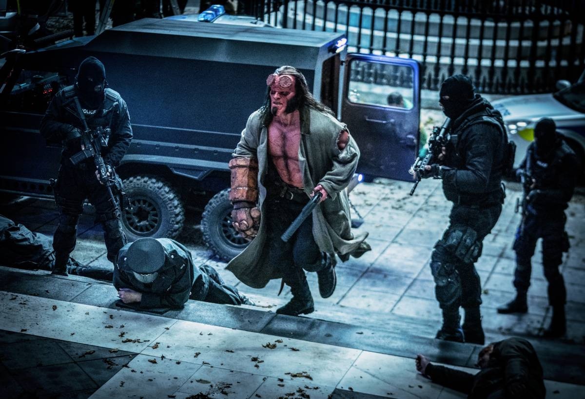 Hellboy, David Harbour en la Ciudad de México
