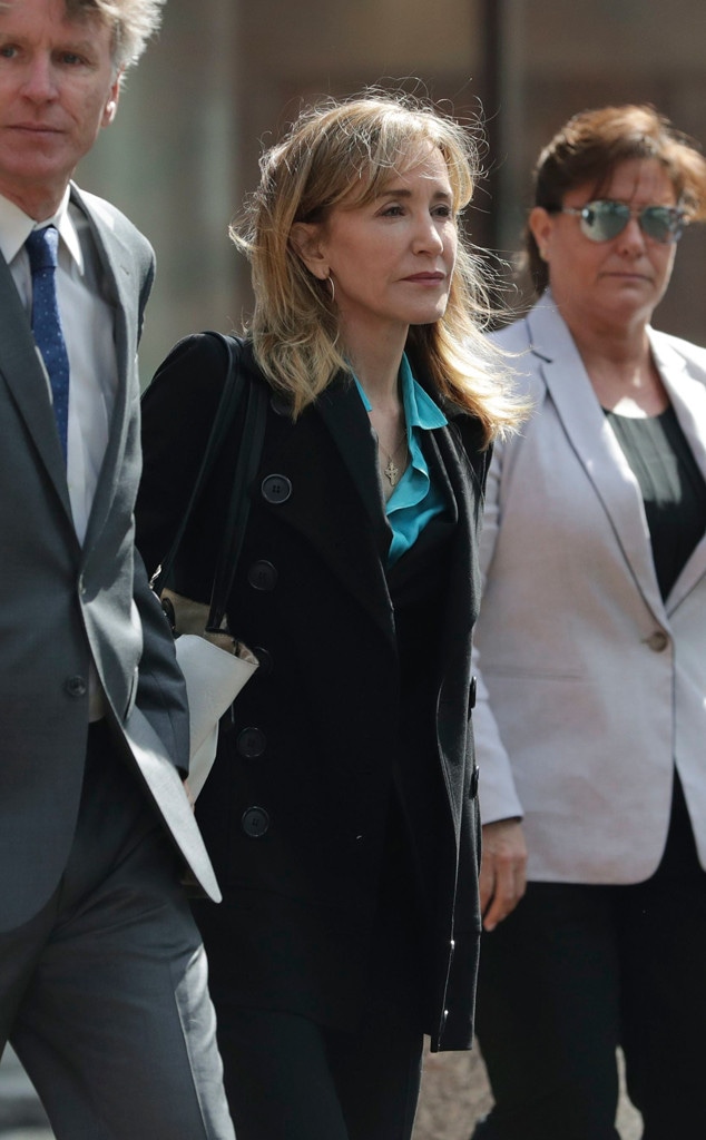 Felicity Huffman, Boston, Court