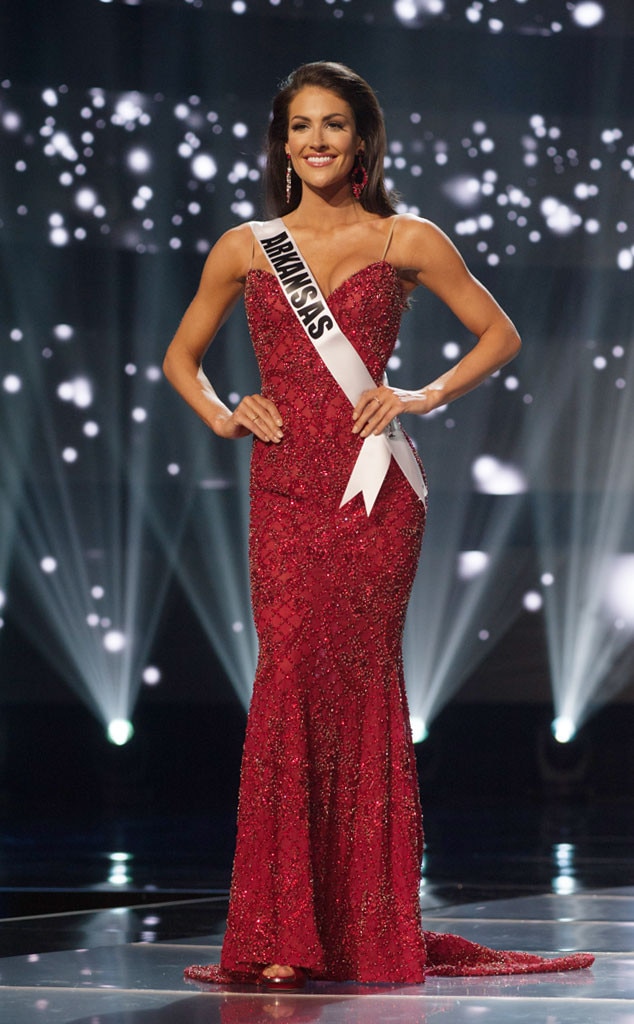 Miss Arkansas from Miss USA 2019 Evening Gowns E! News