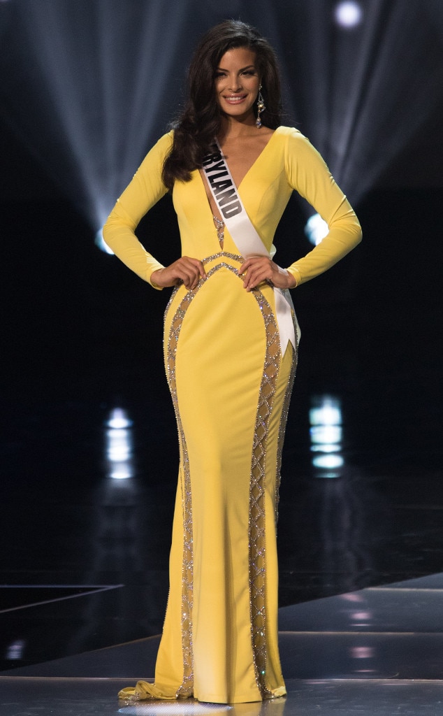 Miss Maryland from Miss USA 2019 Evening Gowns E! News Australia