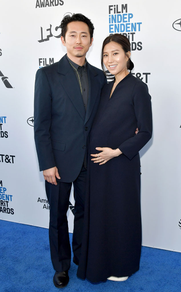 Walking Dead S Steven Yeun And Wife Welcome Baby No 2 E Online