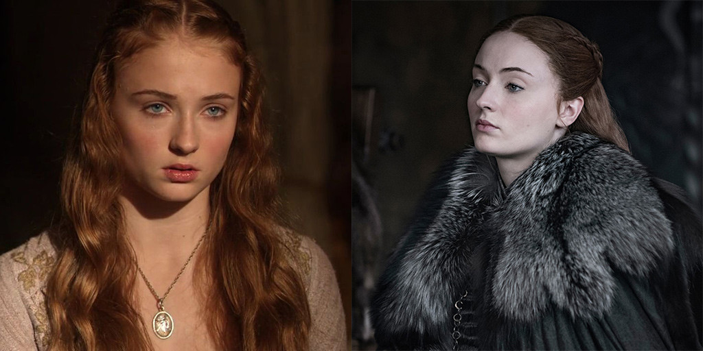 Sophie Turner, Game of Thrones, Actors, First Season, Last Season