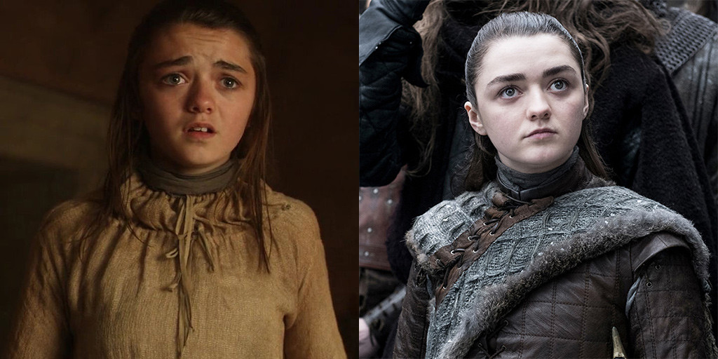 Game of Thrones Characters Then and Now