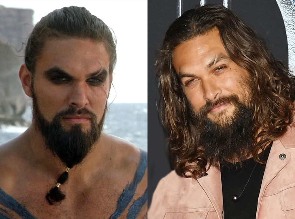 Jason Momoa as Khal Drogo from Game of Thrones Cast: Then and Now | E! News