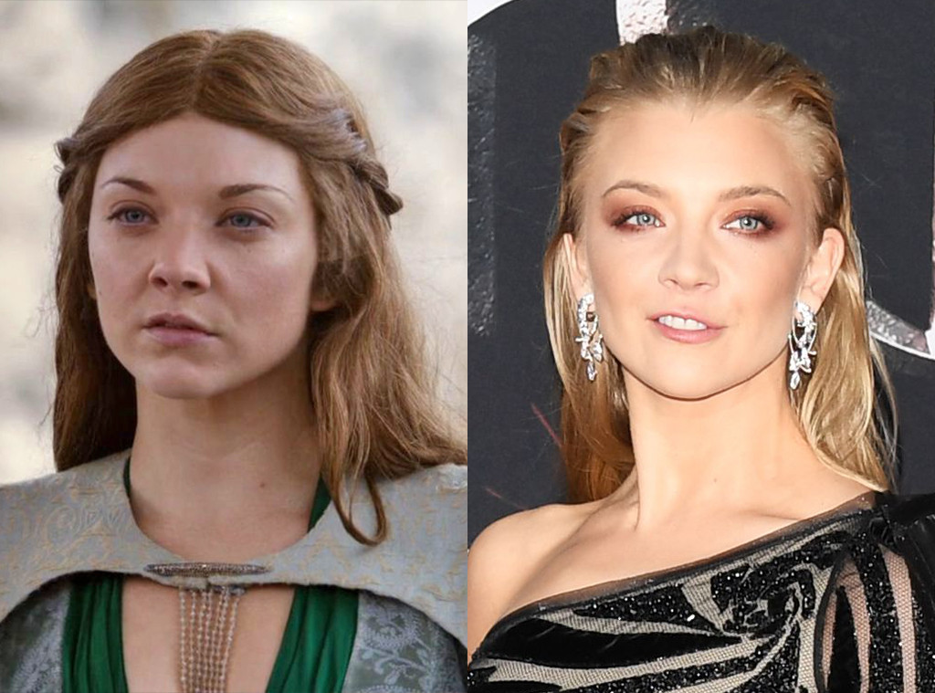 Natalie Dormer As Margaery Tyrell From Game Of Thrones Cast Then