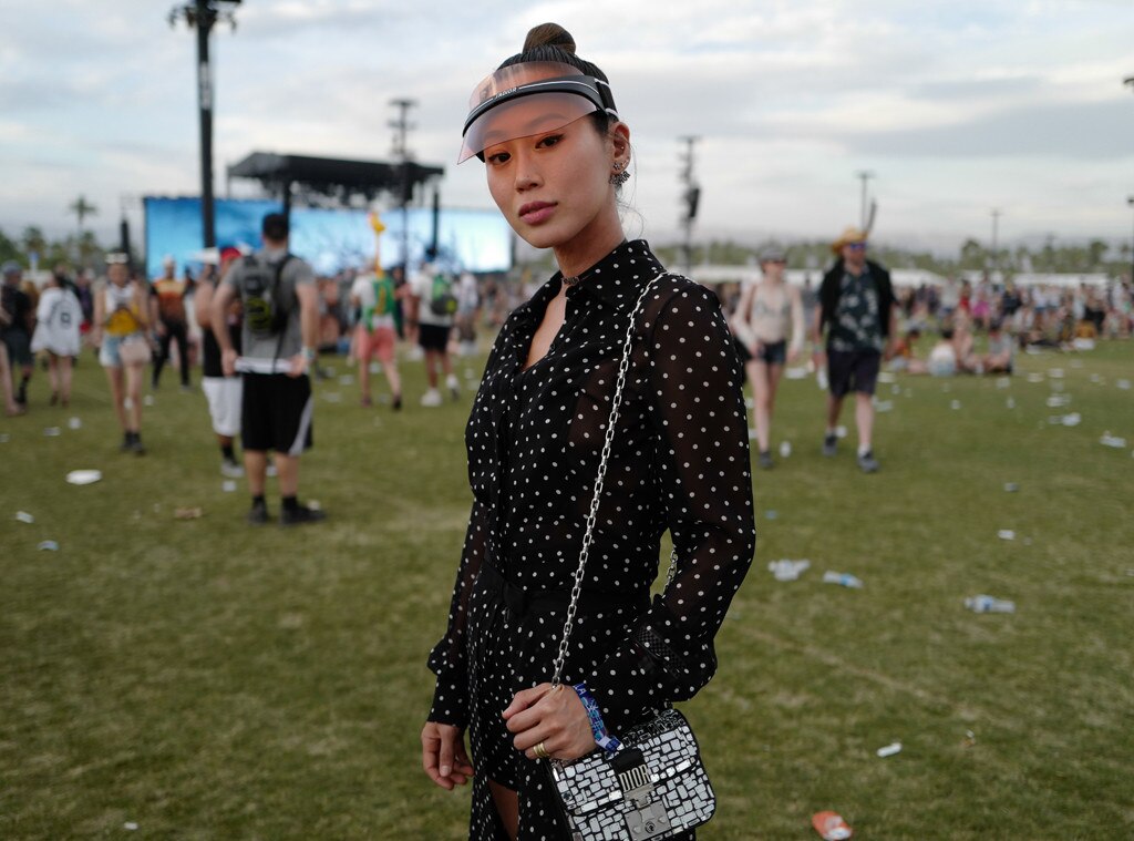 Clear Visors from See the Wild Style Trends Coachella Is Known For | E ...