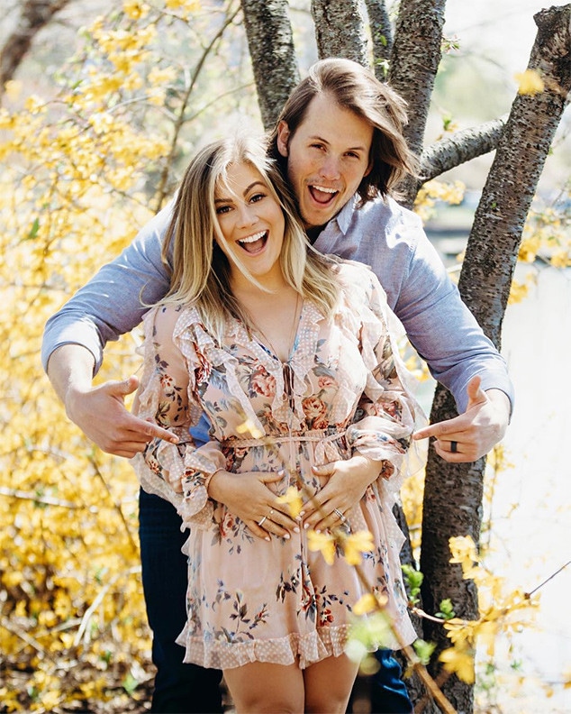 Shawn Johnson, Andrew East, Pregnant