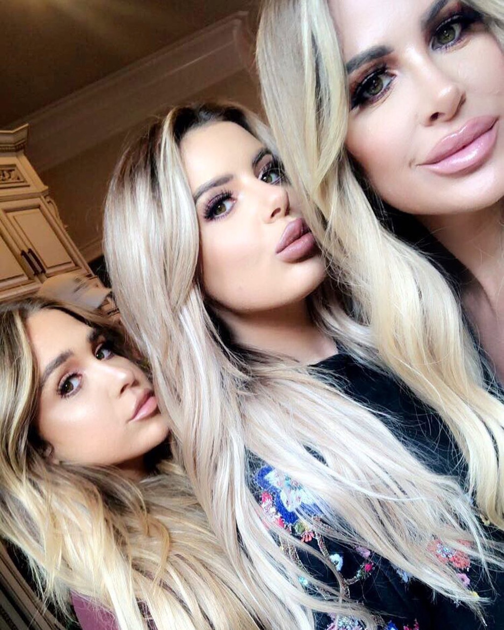 Brielle Biermann, Ariana Biermann, Kim Zolciak-Biermann