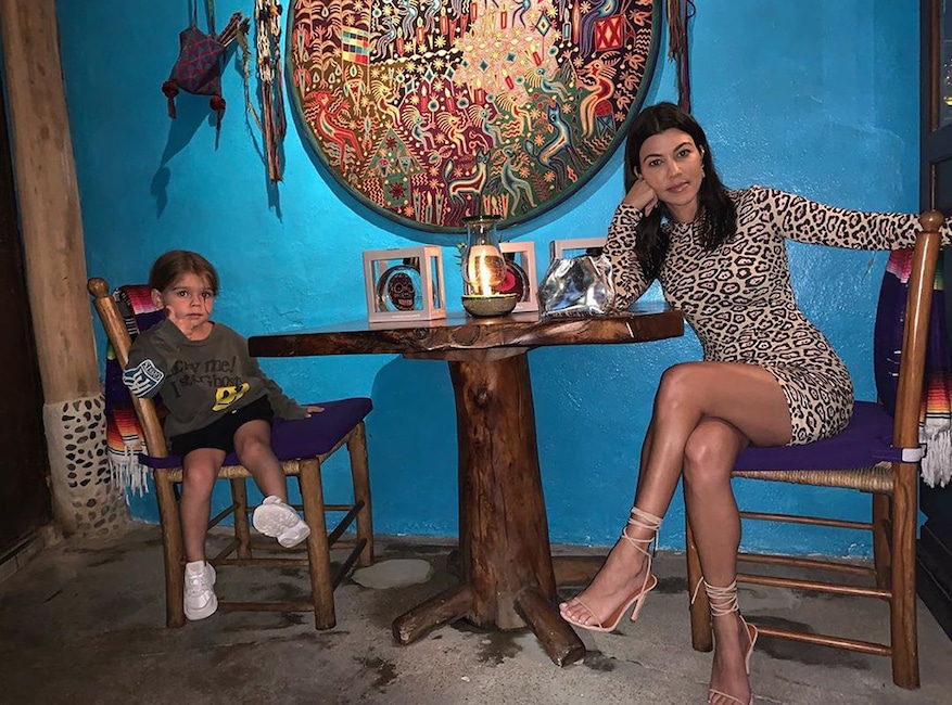 Kourtney Kardashian, Reign Disick, Cabo