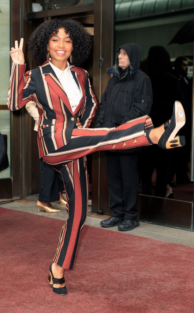 yara shahidi track pants