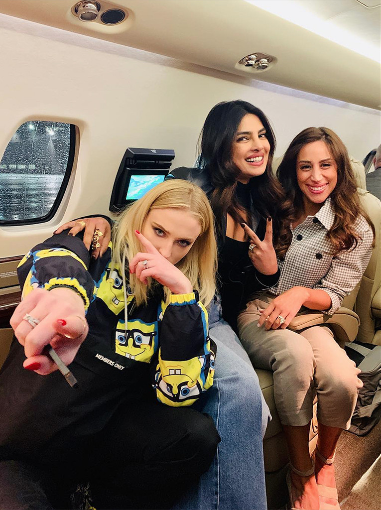 Priyanka Chopra, Sophie Turner, Danielle Jonas, Instagram