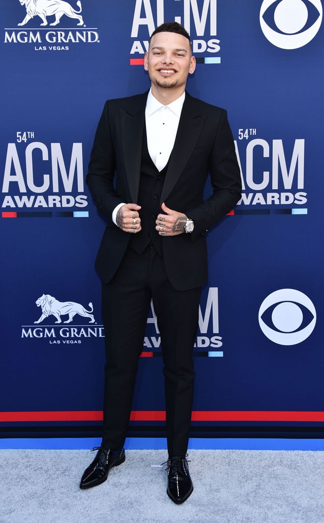 Kane Brown from ACM Awards 2019 Red Carpet Fashion E! News