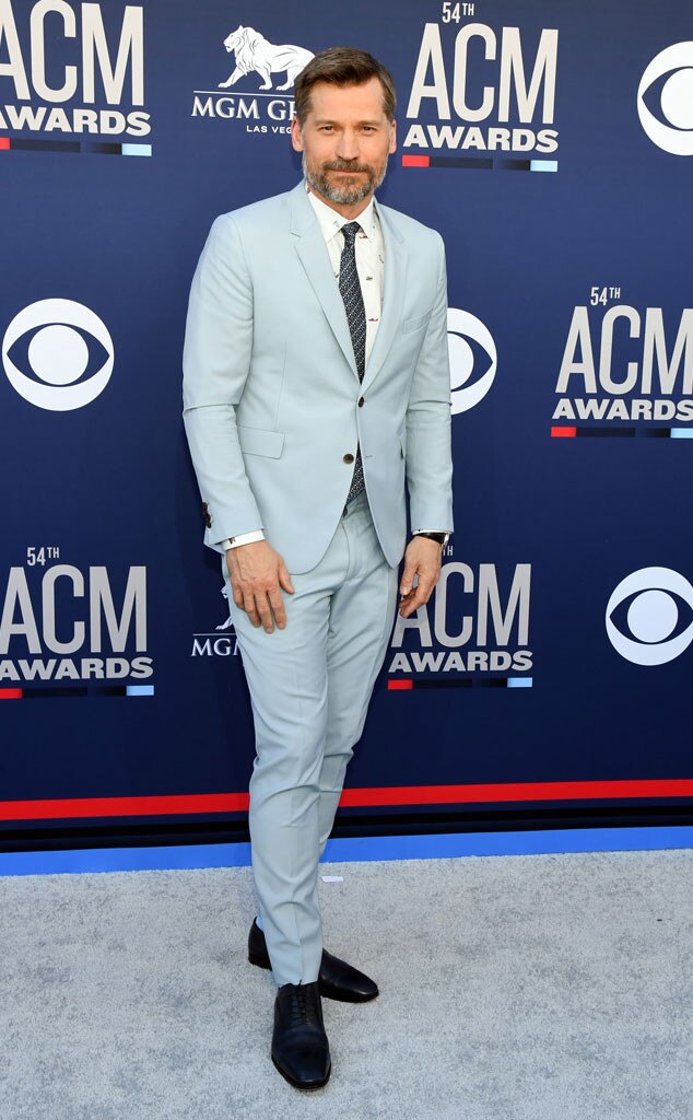 Nikolaj Coster-Waldau, Academy of Country Music Awards arrivals 2019