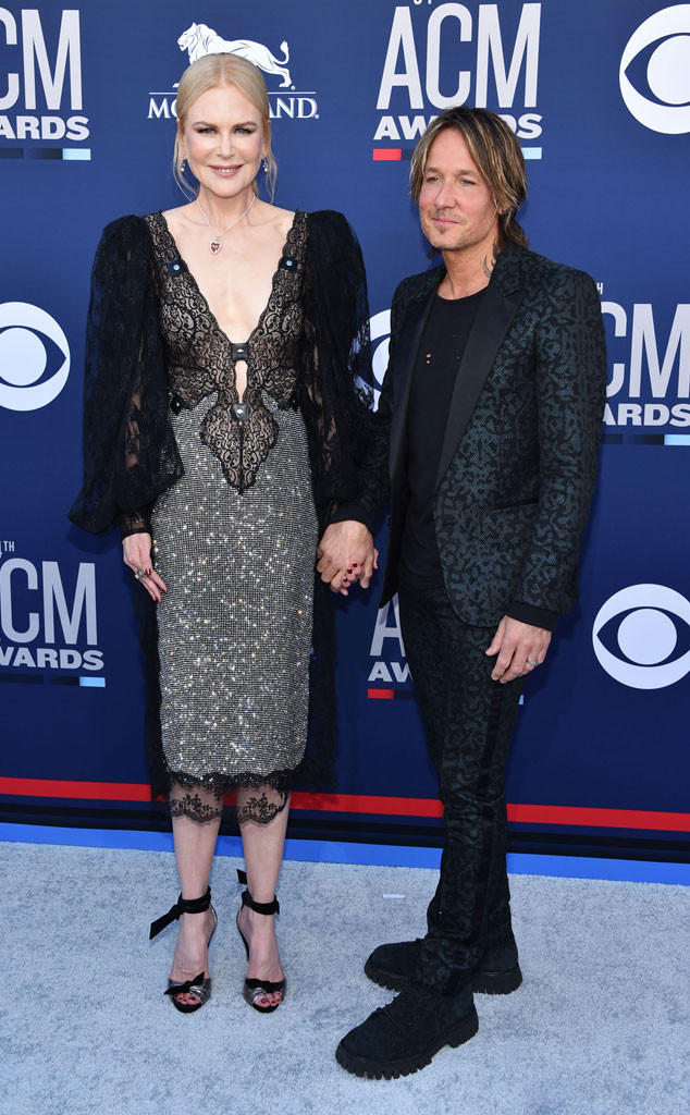 Keith Urban and Nicole Kidman Bring Their Love to the ACM Awards E