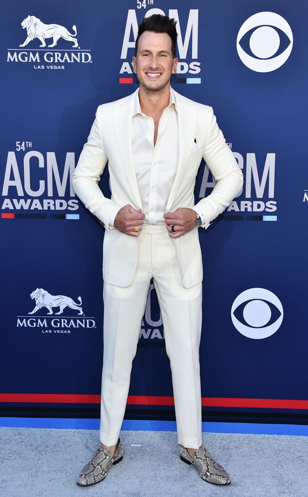 Russell Dickerson, Academy Of Country Music Awards arrivals 2019