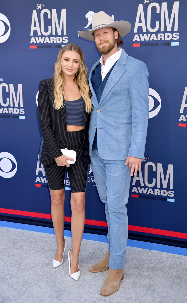 Brian Kelley & Brittney Marie Cole Kelley from ACM Awards 2019 Red ...