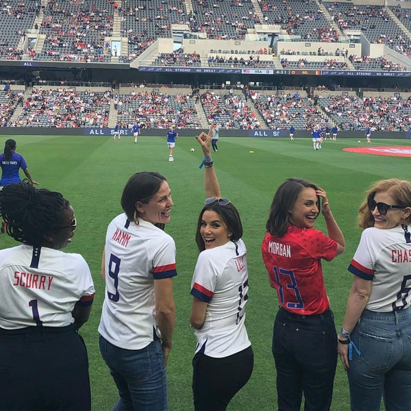 Uzo Aduba, Jennifer Garner, Eva Longoria, Natalie Portman, Jessica Chastain